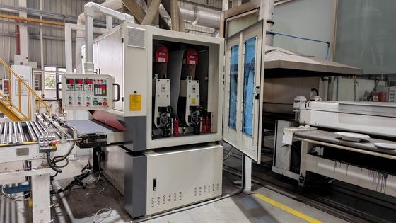 Precise Sanding Metal Wide Belt Sander Machine With Control Panel / Motor Load Meter